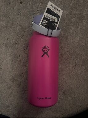 Hydro Flask Lilac Lid Pink Body Mint Green Spout Water Bottle